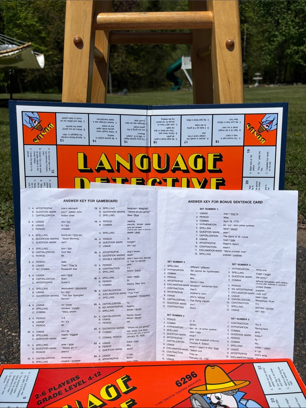Language Detective Board Game - Picture 4 of 6